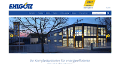 Desktop Screenshot of ehlgoetz.de