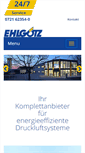 Mobile Screenshot of ehlgoetz.de