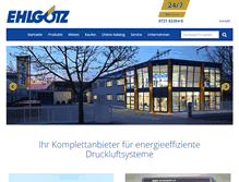 Tablet Screenshot of ehlgoetz.de